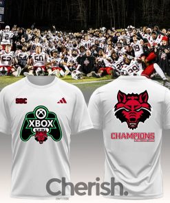 Arkansas State Red Wolves XBOX Bowl Champions 2025 T-Shirt