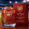 Arsenal 140th Years Anniversary Whiskey Glass
