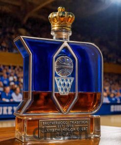 Duke Blue Devils ‘Cameron Legacy Pour’ Whiskey Bottle