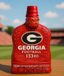 Georgia Bulldogs 133rd Anniversary Whiskey Bottle