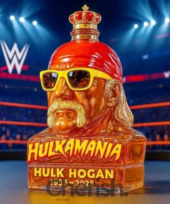 Hulk Hogan 1953 Memorial Limited Edition Whiskey Bottle