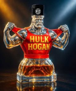 Hulk Hogan 1953-2025 Memorial Whiskey Bottle