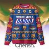 Japanese Black Cat Ugly Christmas Sweater