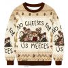 Rocking Around The Upside Down Ugly Christmas Sweater