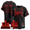 New England Patriots ‘Stranger Things Edition’ Custom Baseball Jersey