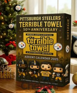 Pittsburgh Steelers 50th Anniversary Terrible Towel Advent Calendar