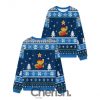 Super Mario Pixel Christmas Ugly Sweater