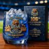 Toledo Rockets 108th Anniversary Whiskey Glass