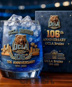 UCLA Bruins 106th Anniversary Whiskey Glass