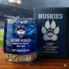 University of Delaware Blue Hens 115th Anniversary Whiskey Glass