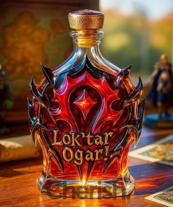 World of Warcraft ‘Lok’tar Ogar!’ Limited Edition Whiskey Bottle
