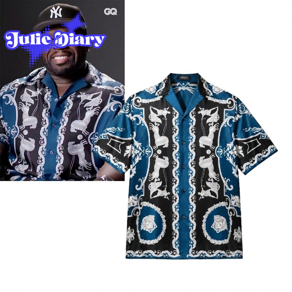 50 Cent Versace Hall of Heroes Hawaiian 50 Cent Versace Hall of Heroes Hawaiian