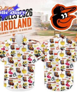 Baltimore Orioles 2026 A Summer Tribute To Birdland Hawaiian Shirt