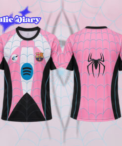 Barcelona x Spider-Gwen Edition 2026 Soccer Jersey
