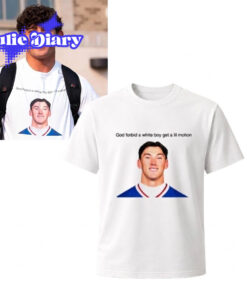 Buffalo Bills Joe Andreessen God Forbid A White Boy Get A Lil Motion 2D Shirt
