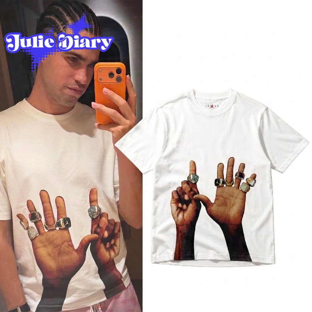Carlos Alcaraz NIKE AIR JORDAN FLIGHT MVP RINGS Shirt Carlos Alcaraz NIKE AIR JORDAN FLIGHT MVP RINGS Shirt