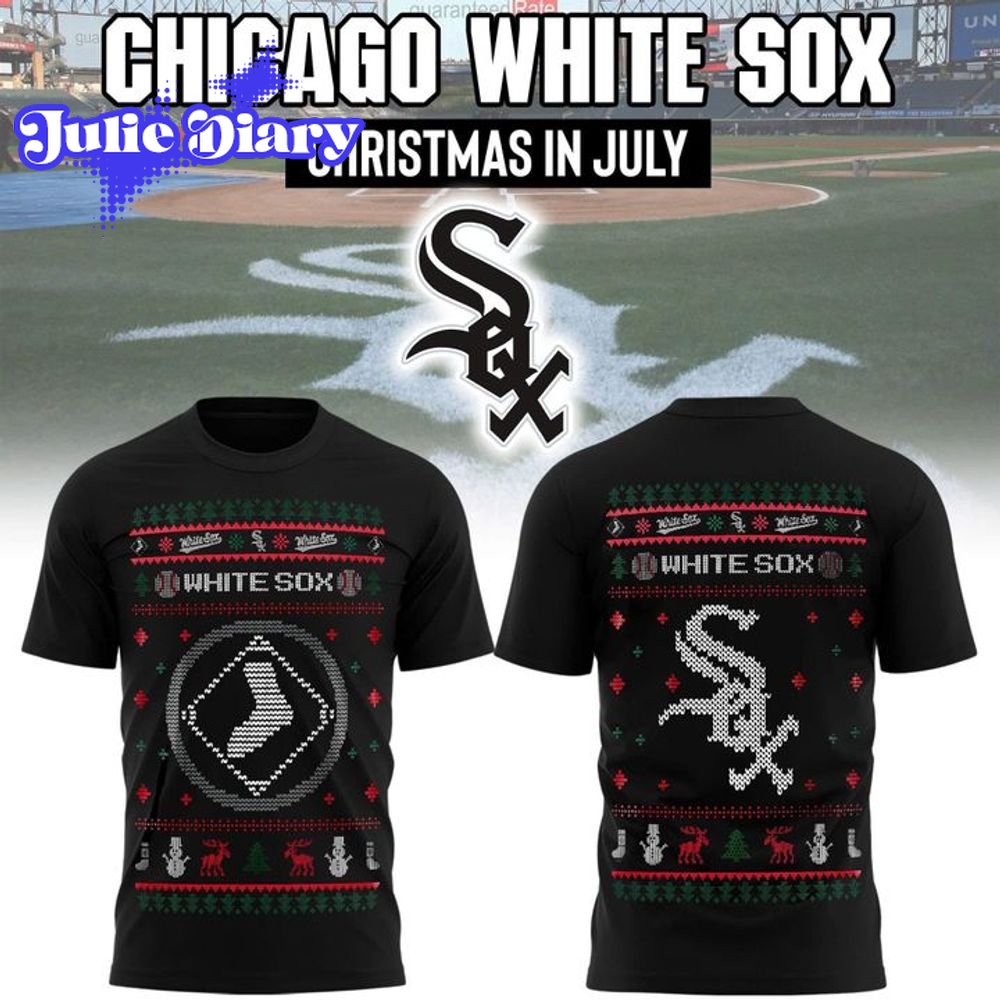 Chicago White Sox 2026 Christmas in July Night 2026 T-Shirt Chicago White Sox 2026 Christmas in July Night 2026 T-Shirt