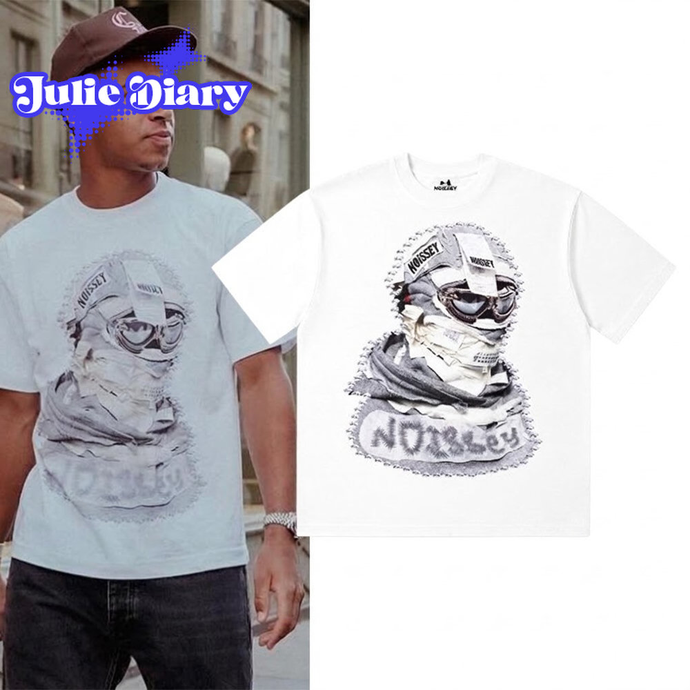 Desire Doue BOUNCE BACK Shattered Collage Masked NOISSEY 2D Shirt Desire Doue BOUNCE BACK Shattered Collage Masked NOISSEY 2D Shirt