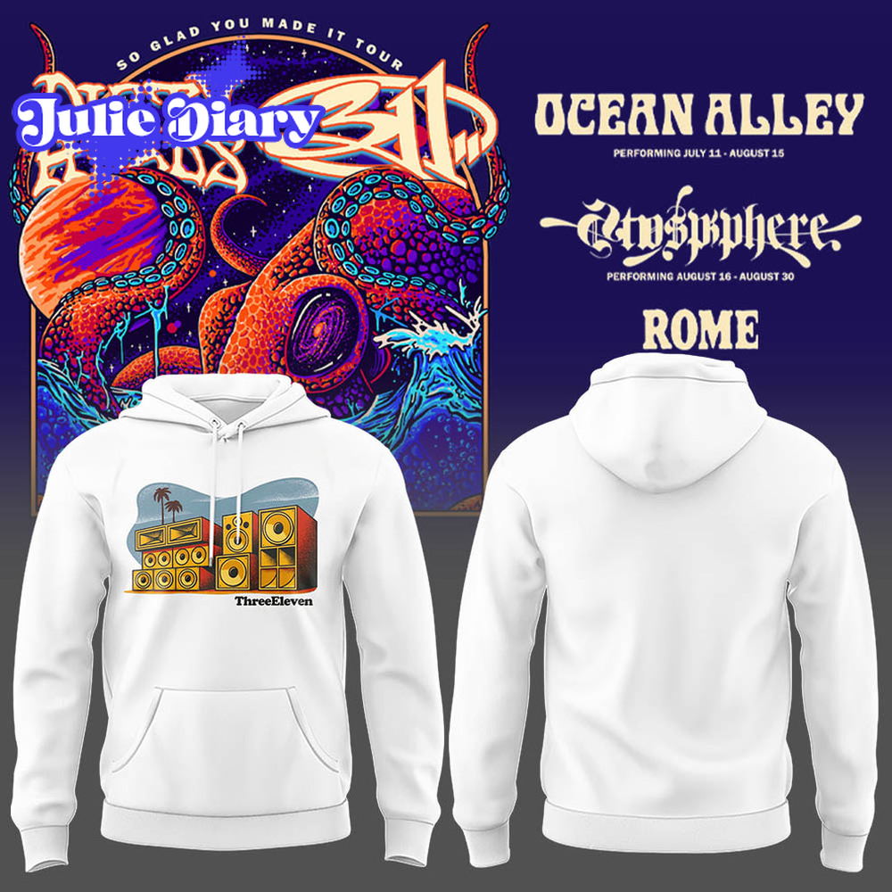 Dirty head X 311 Band – So Glad You Made It Tour 2026 One Side Printed Hoodie Dirty head X 311 Band – So Glad You Made It Tour 2026 One Side Printed Hoodie