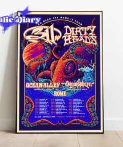 Dirty head X 311 Band – So Glad You Made It Tour 2026 Poster Dirty head X 311 Band – So Glad You Made It Tour 2026 Poster