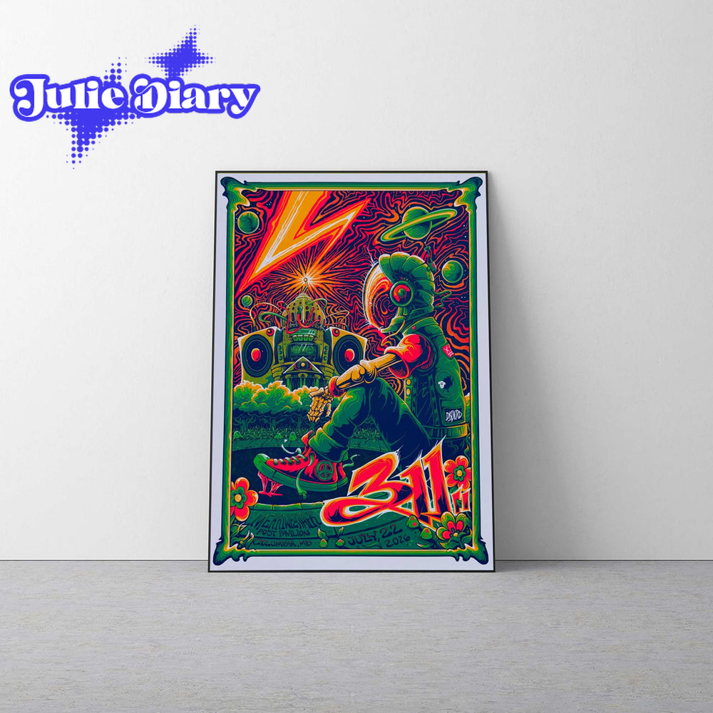 Dirty head X 311 Band – So Glad You Made It Tour 2026 Poster Dirty head X 311 Band – So Glad You Made It Tour 2026 Poster
