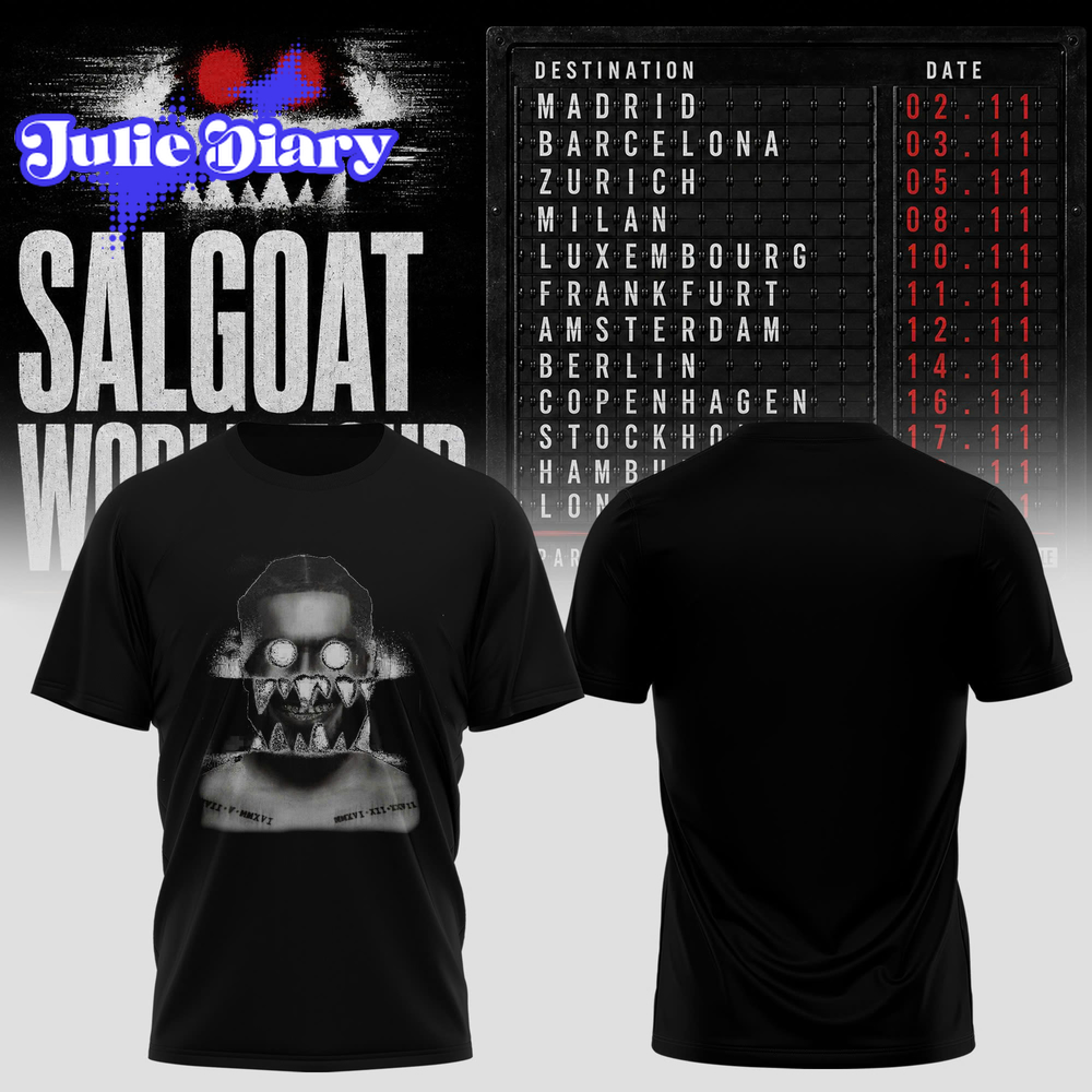 ELGRANDETOTO – Salgoat World Tour T-shirt ELGRANDETOTO – Salgoat World Tour T-shirt