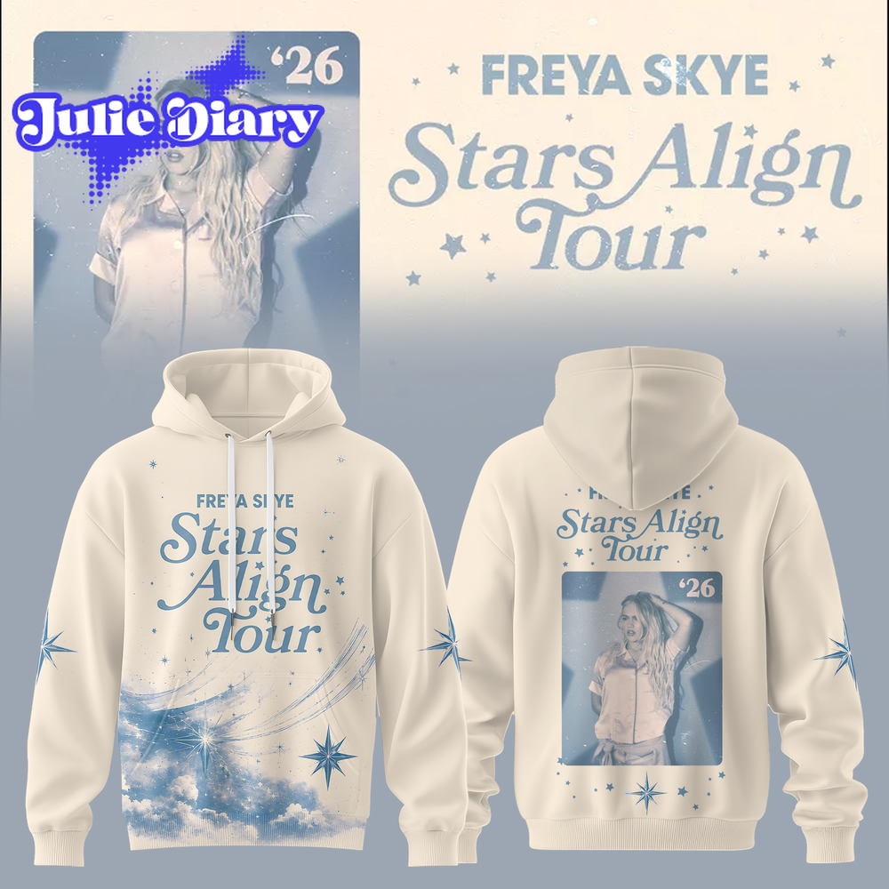 Freya Skye – Star Align Tour Hoodie & Tee Freya Skye – Star Align Tour Hoodie & Tee