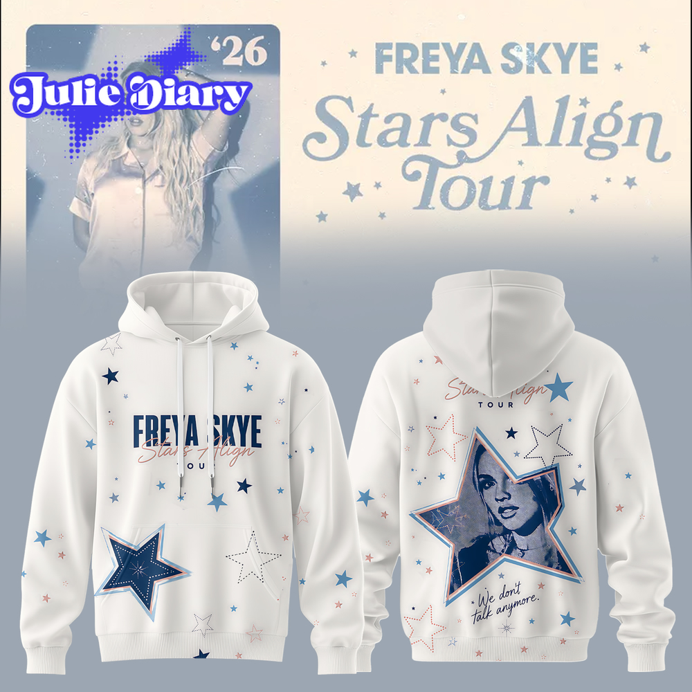 Freya Skye – Star Align Tour Hoodie & Tee Freya Skye – Star Align Tour Hoodie & Tee