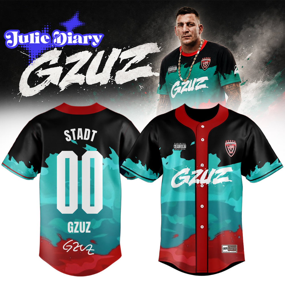 GZUZ “Live Europe 2026” Signature Baseball Jersey GZUZ “Live Europe 2026” Signature Baseball Jersey