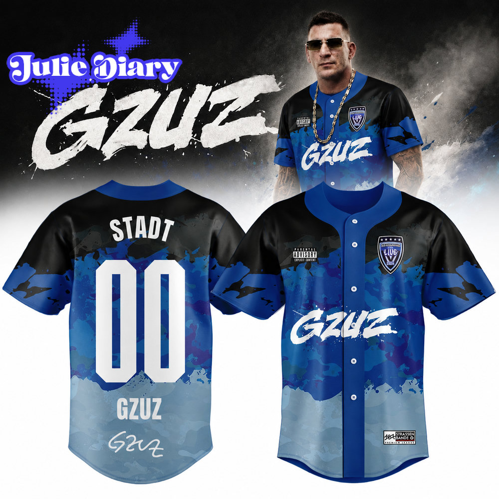 GZUZ “Live Europe 2026” Signature Baseball Jersey GZUZ “Live Europe 2026” Signature Baseball Jersey