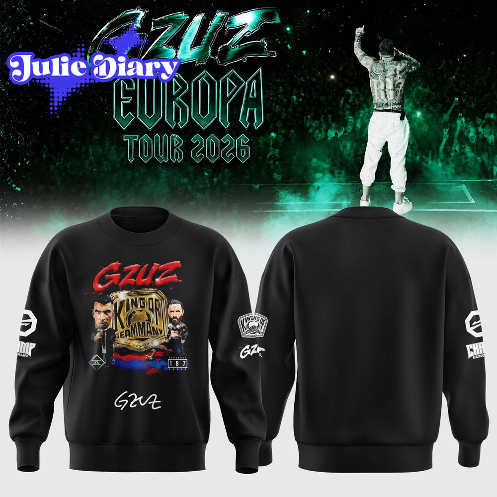 GZUZ “Live Europe 2026” Signature Hoodie/Sweatshirt/Tee GZUZ “Live Europe 2026” Signature Hoodie/Sweatshirt/Tee