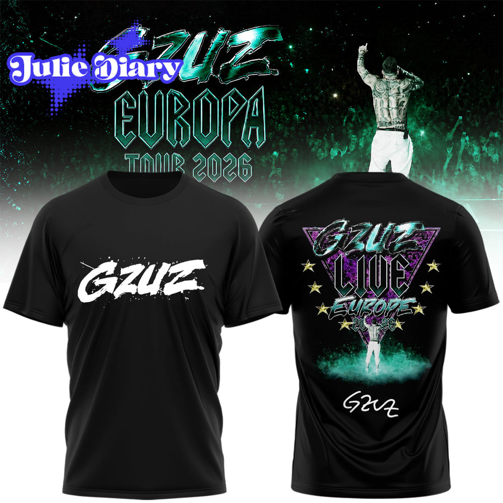 GZUZ “Live Europe 2026” Signature Hoodie/Sweatshirt/Tee GZUZ “Live Europe 2026” Signature Hoodie/Sweatshirt/Tee