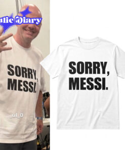 Gianni Infantino Sorry Messi 2D Shirt