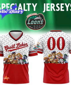 Great Lakes Loons x PAW Patrol Night 2026 Special Football Jersey