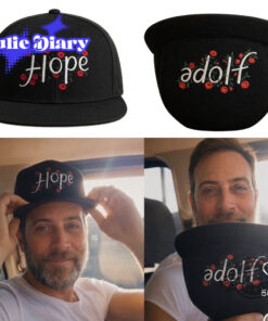 Hope Adolf Ambigram Upside Down Cap Hope Adolf Ambigram Upside Down Cap