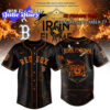 Iron Flame Day x Boston Red Sox MLB 2026 Special Baseball Jersey Iron Flame Day x Boston Red Sox MLB 2026 Special Baseball Jersey