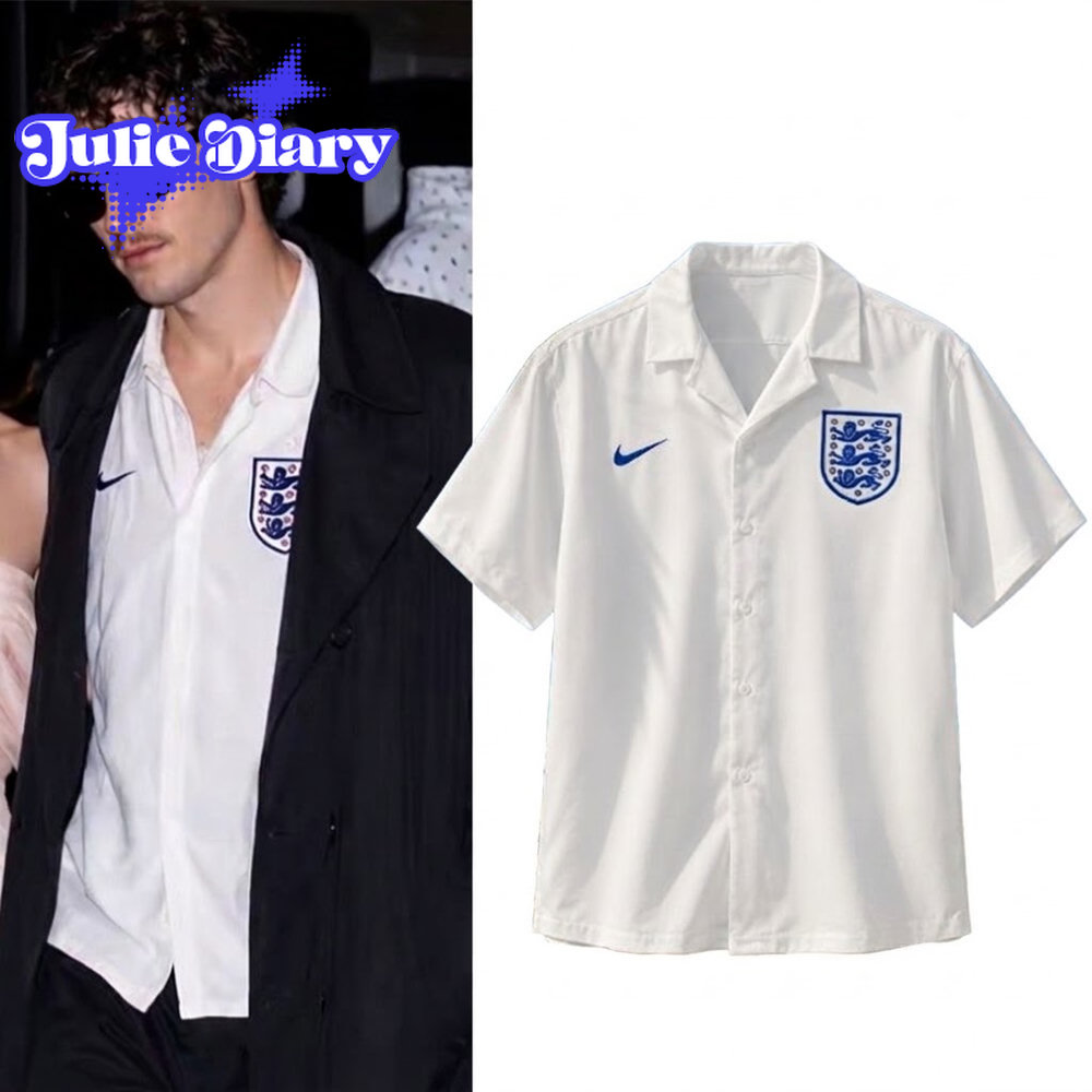 Jacob Elordi Nike England Three Lions Hawaiian Jacob Elordi Nike England Three Lions Hawaiian