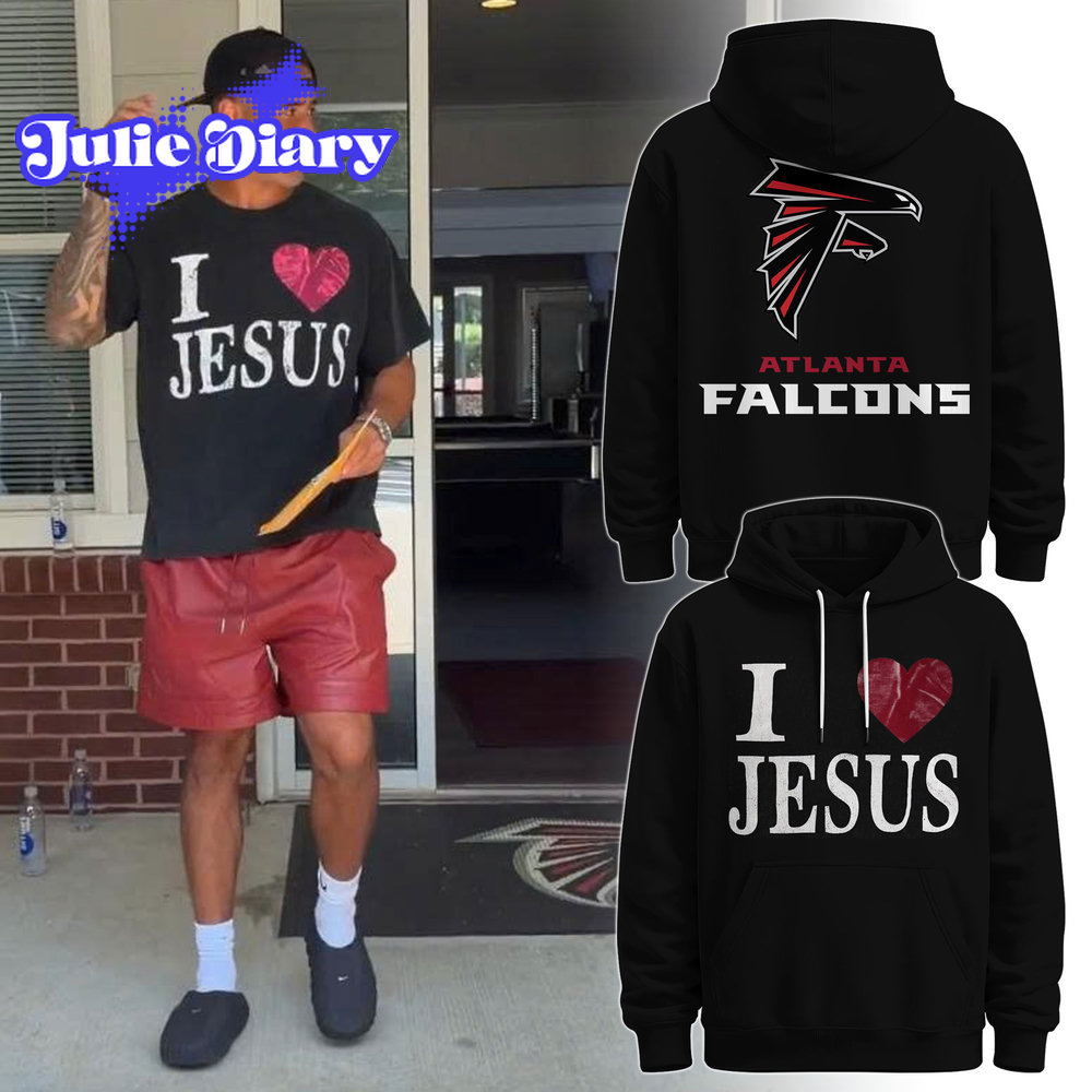 Jessie Bates III Atlanta Falcons I Love Jesus Hoodie/Sweatshirt/Tee Jessie Bates III Atlanta Falcons I Love Jesus Hoodie/Sweatshirt/Tee