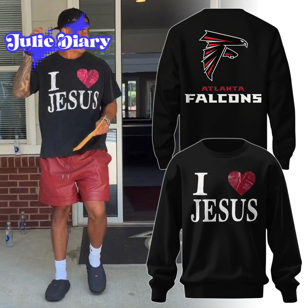 Jessie Bates III Atlanta Falcons I Love Jesus Hoodie/Sweatshirt/Tee Jessie Bates III Atlanta Falcons I Love Jesus Hoodie/Sweatshirt/Tee