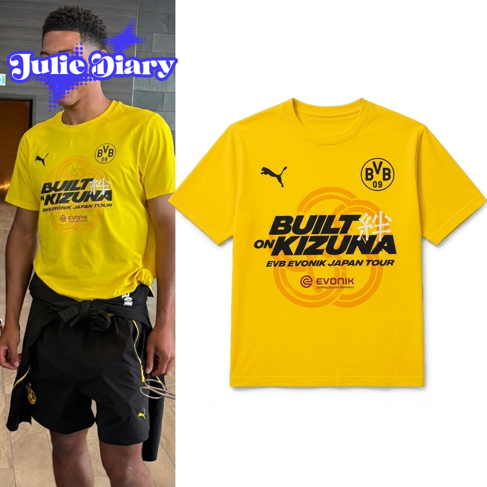 Jobe Bellingham Borussia Dortmund BVB EVB Evonik Japan Tour Built on Kizuna 2D Shirt Jobe Bellingham Borussia Dortmund BVB EVB Evonik Japan Tour Built on Kizuna 2D Shirt