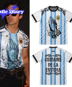 Joe Jonas Argentina Cuidame De La Envidia Praying Hands Soccer Jersey