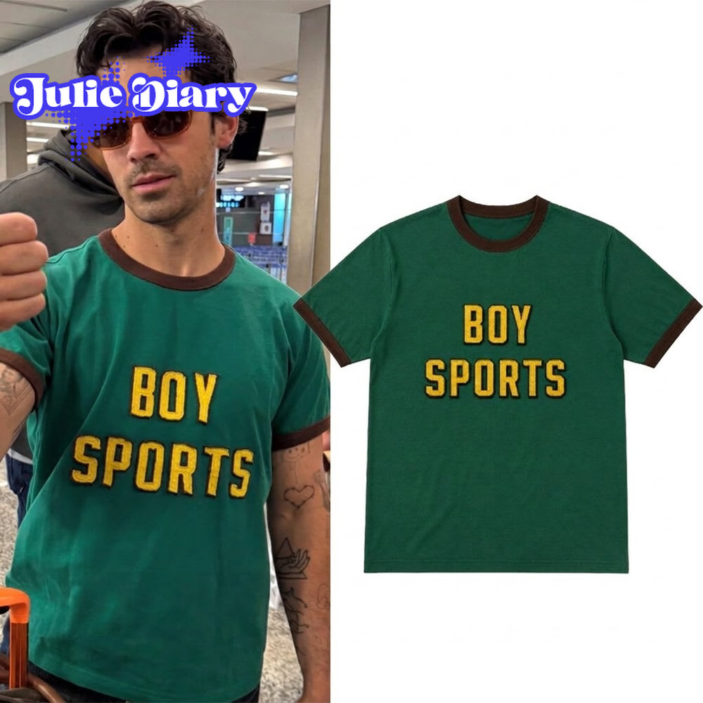 Joe Jonas Boy Sports Shirt Joe Jonas Boy Sports Shirt