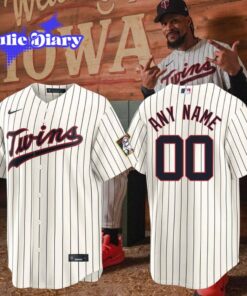 Minnesota Twins 2026 MLB at Field of Dreams Game Custom Name Baseball Jersey