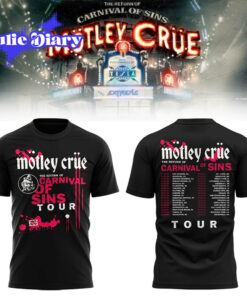 Motley Crue The Return of the Carnival of Sins T-Shirt Motley Crue The Return of the Carnival of Sins T-Shirt