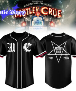 Motley Crue The Return of the Carnival of Sins Jersey