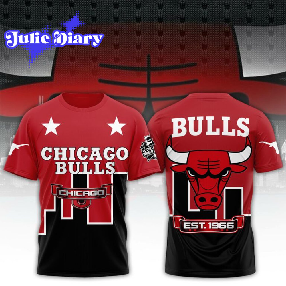 NBA x Chicago Bulls Skyline Hoodie & Tee NBA x Chicago Bulls Skyline Hoodie & Tee