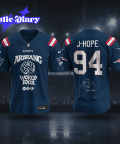 New England Patriots x BTS World Tour 2026 Football Jersey