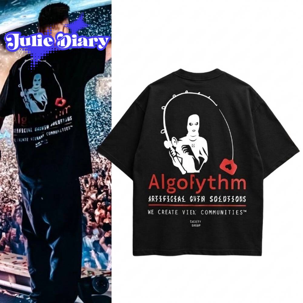 Nicky Romero Tomorrowland Algofhythm Artificial Growth Solutions Shirt Nicky Romero Tomorrowland Algofhythm Artificial Growth Solutions Shirt
