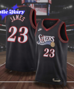 Philadelphia 76ers LeBron James #23 Basketball Jersey