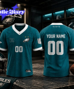 Philadelphia Eagles Football Custom Football Jersey